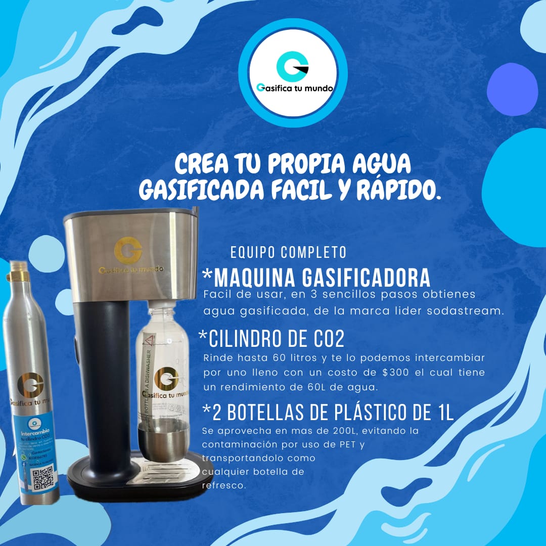 KIT Gasificador Sodastream Premium